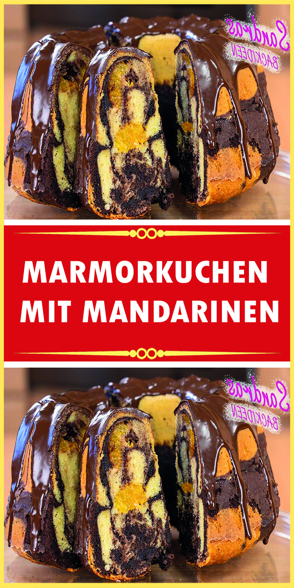 MARMORKUCHEN MIT MANDARINEN