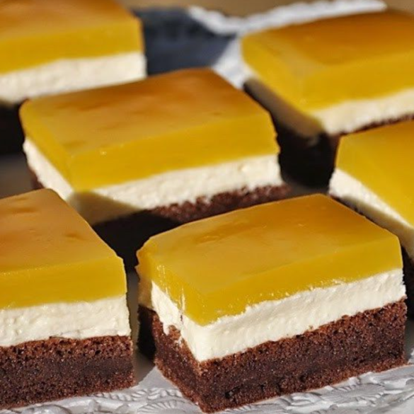 Genialer FANTA-Kuchen mit Quark-Füllung