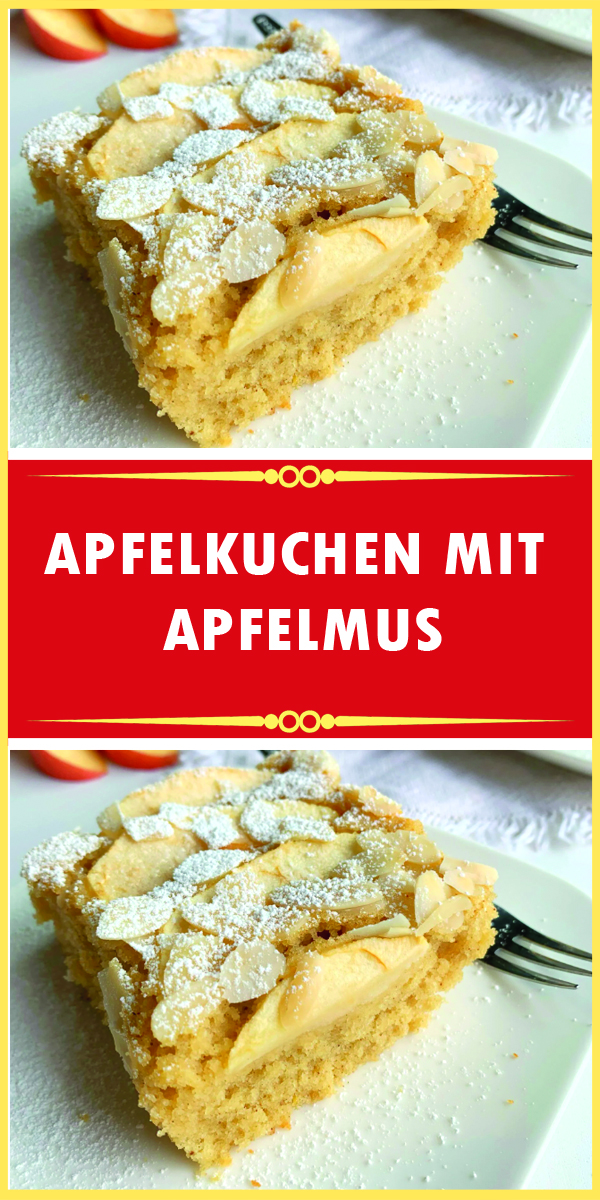 APFELKUCHEN MIT APFELMUS