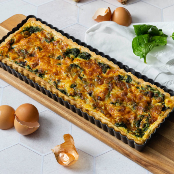 Spinatquiche – Grünes zu Ostern