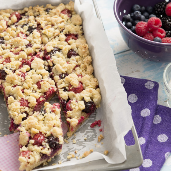 Beeren-Streuselkuchen