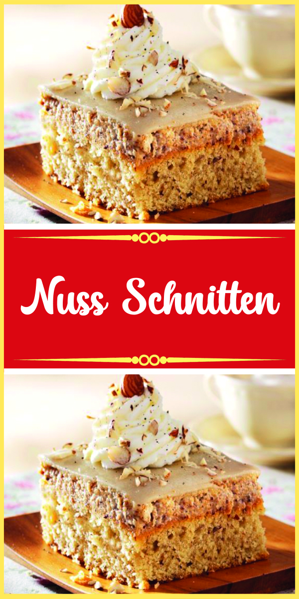 Nuss Schnitten