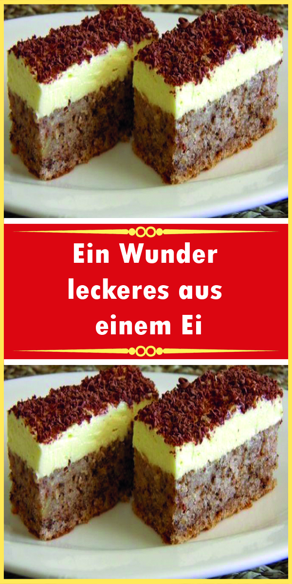 Ein Wunder leckeres aus einem Ei