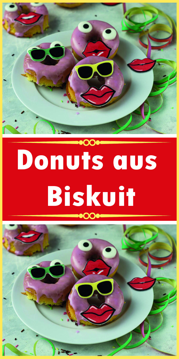 Donuts aus Biskuit