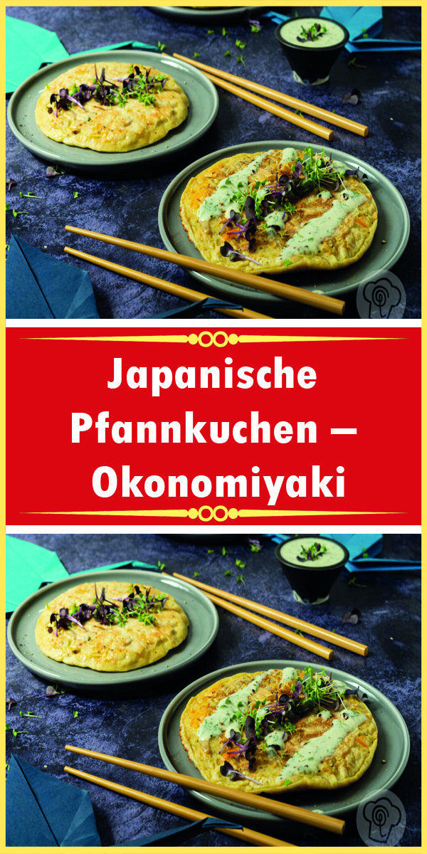 Japanische Pfannkuchen – Okonomiyaki