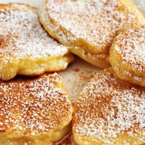 7 Minuten Apfel Pancakes