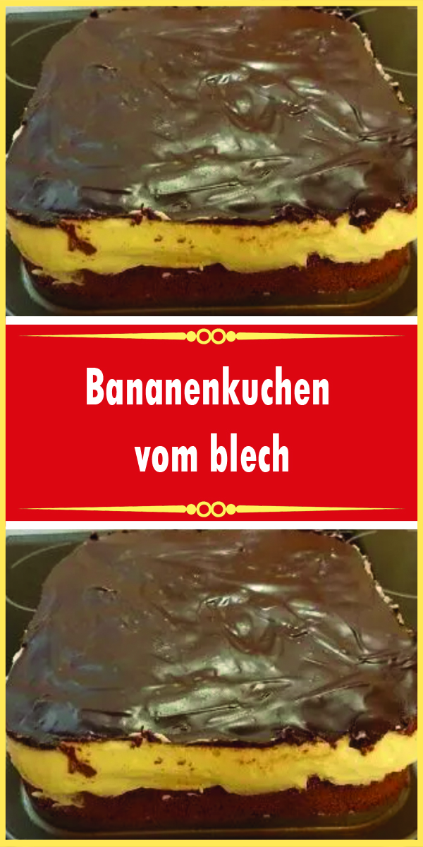 Bananenkuchen vom blech - Rezeptehome Bananenkuchen vom blech - Rezeptehome