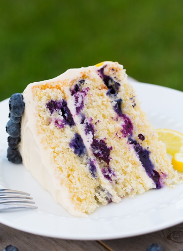 Zitronen-Blaubeer-Kuchen – Rezeptehome