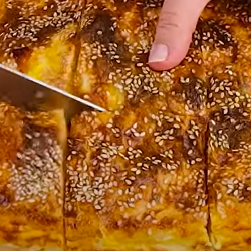 Phyllo-Kuchen mit Feta: leicht und lecker!