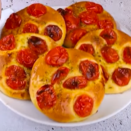 Tomaten-Mini-Focaccia