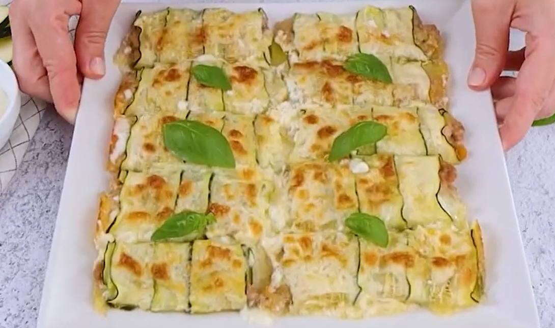 Zucchini-Cannelloni: eine leckere und cremige Idee für Ihr Abendessen!