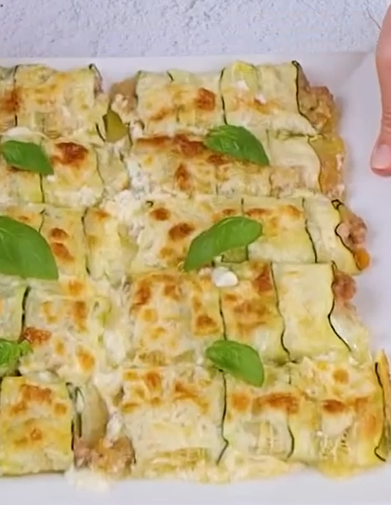 Zucchini-Cannelloni: eine leckere und cremige Idee für Ihr Abendessen!