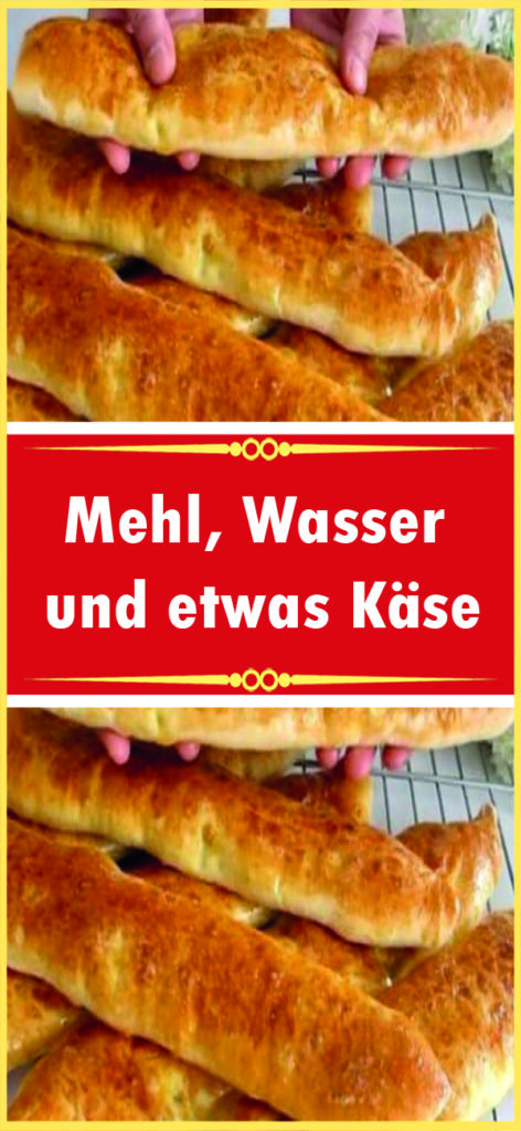 Mehl, Wasser und etwas Käse