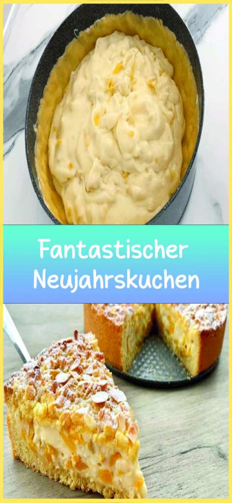 Fantastischer Neujahrskuchen