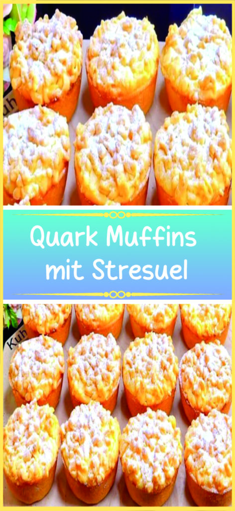 Quark Muffins mit Stresuel