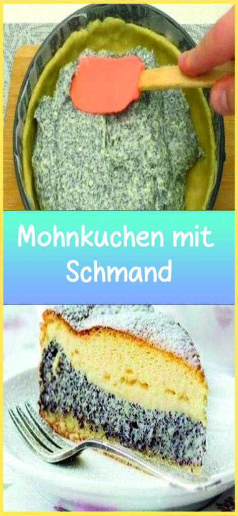 Mohnkuchen mit Schmand