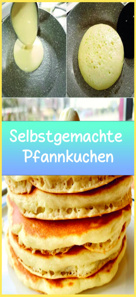 Selbstgemachte Pfannkuchen