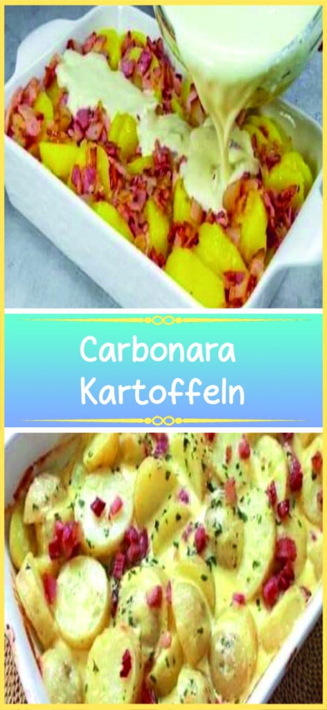 Carbonara Kartoffeln