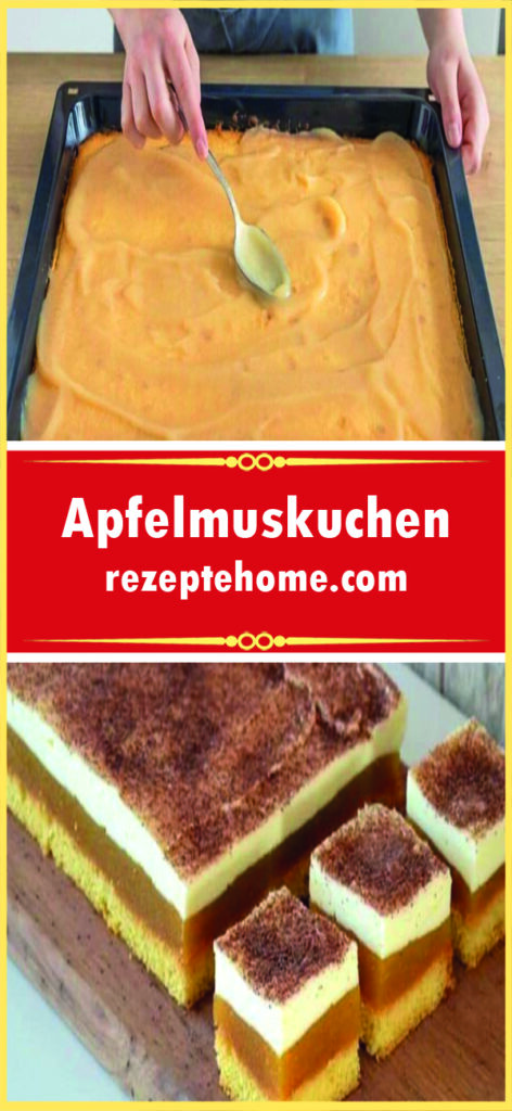 Apfelmuskuchen