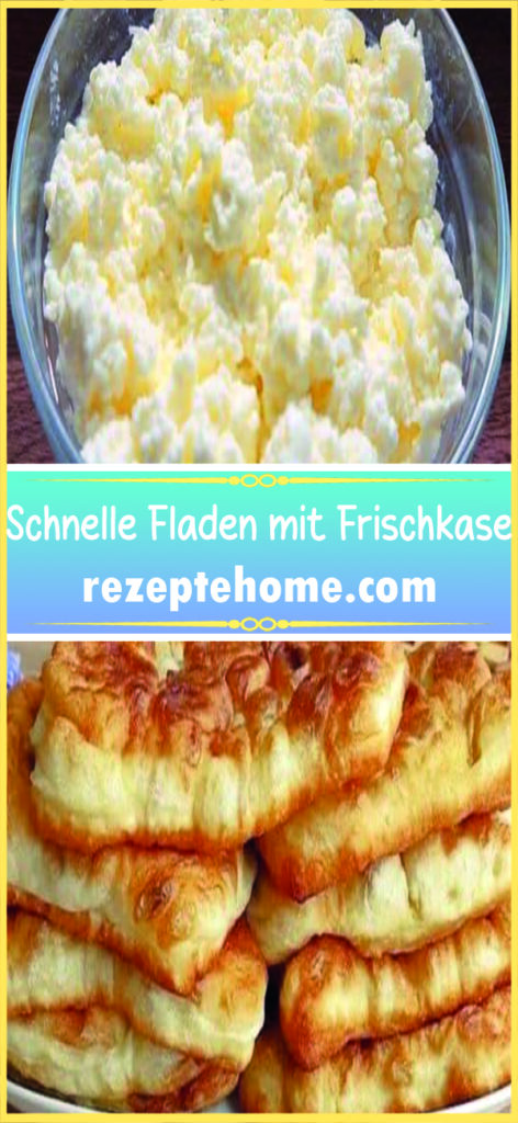 Schnelle Fladen mit Frischkase