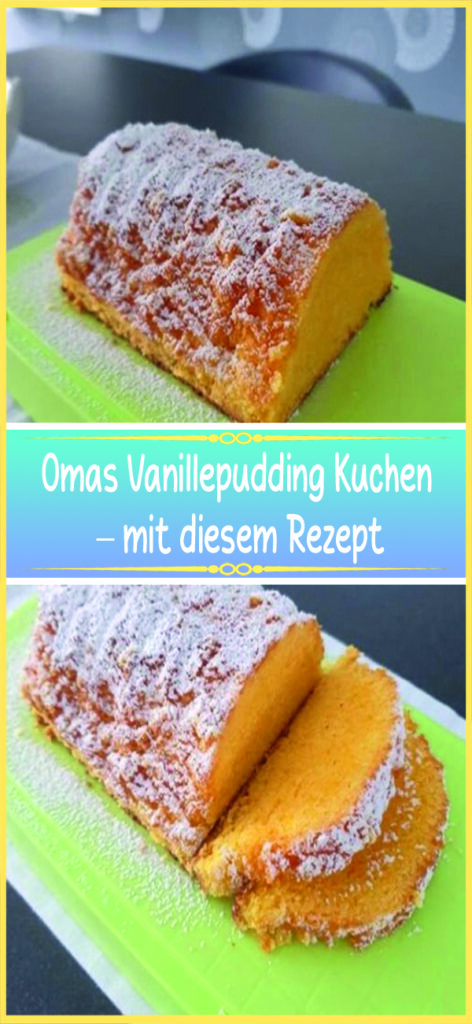 Omas Vanillepudding Kuchen 