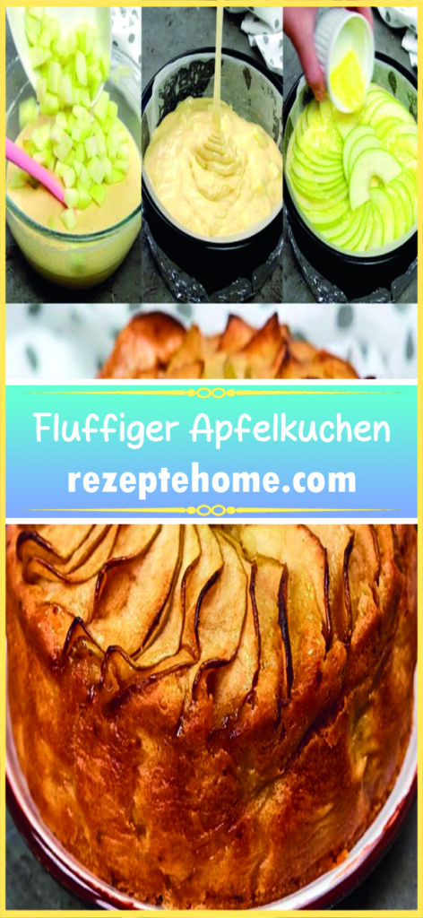 Fluffiger Apfelkuchen