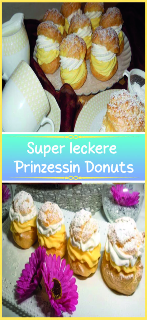 Super leckere Prinzessin Donuts