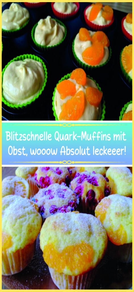 Blitzschnelle Quark-Muffins 