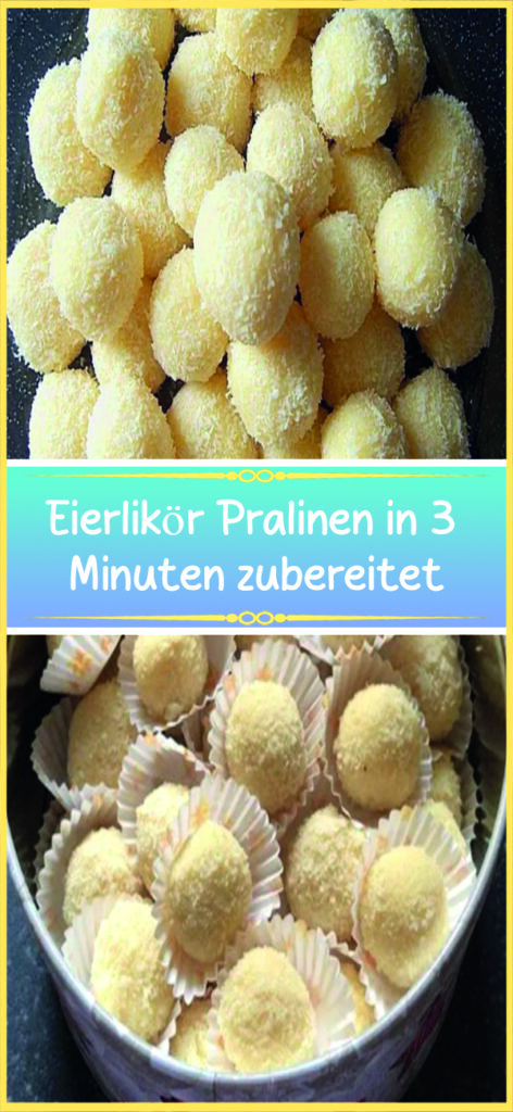 Eierlikör Pralinen