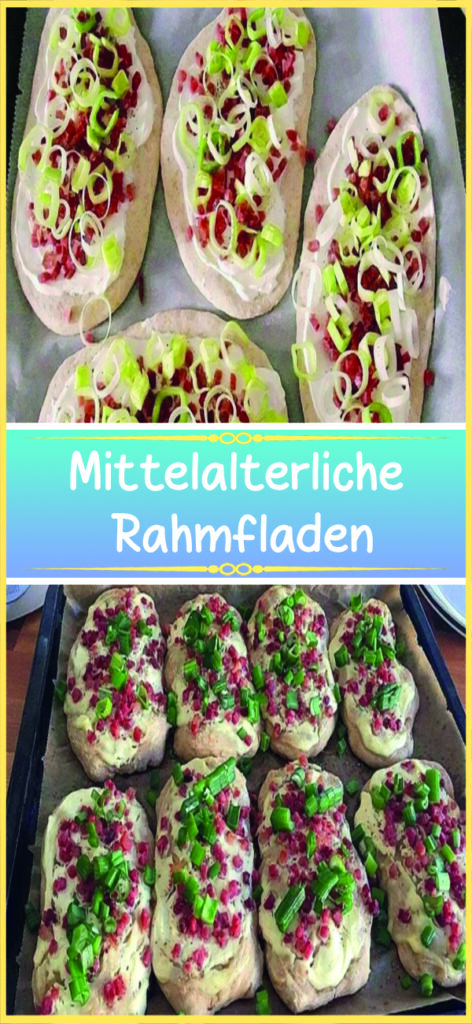 Mittelalterliche Rahmfladen