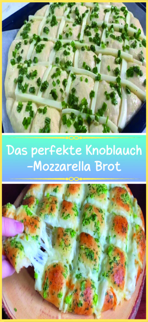 Knoblauch-Mozzarella Brot