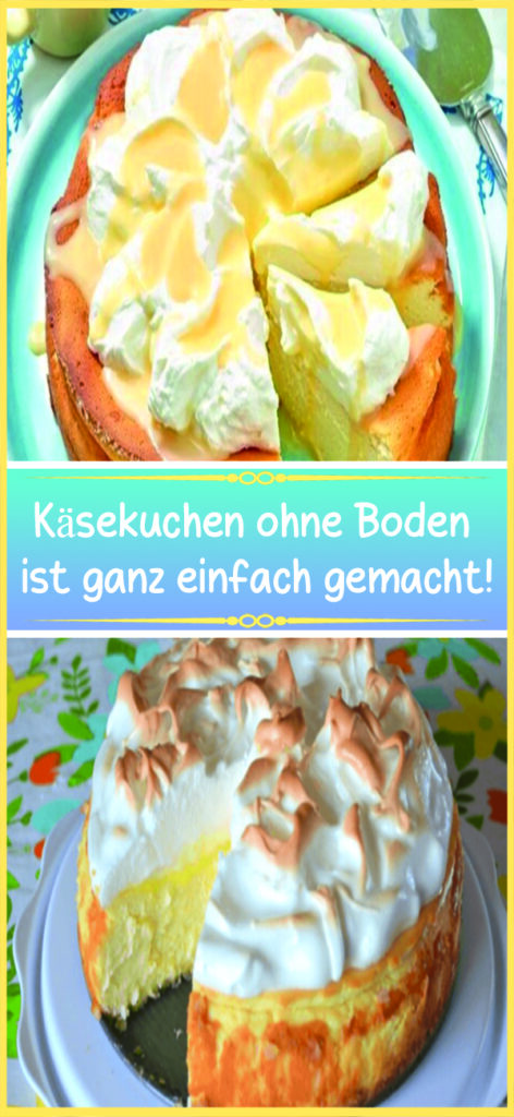 Käsekuchen ohne Boden ist ganz einfach gemacht!