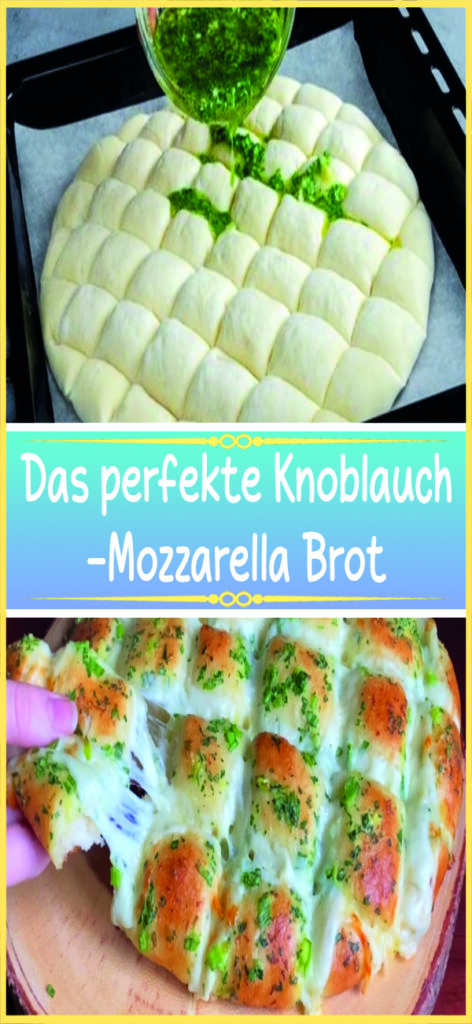 Knoblauch-Mozzarella Brot