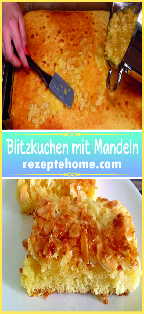 Blitzkuchen mit Mandeln