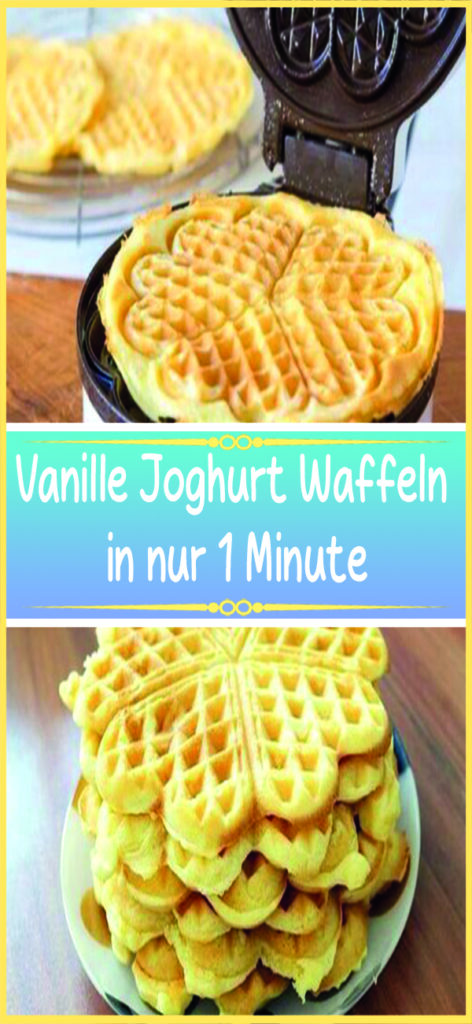 Vanille Joghurt Waffeln