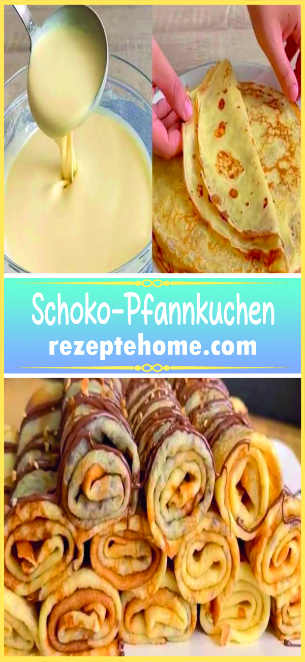 Schoko-Pfannkuchen – Wenn es so köstlich schmeckt, kann es keine Sünde ... Schoko-Pfannkuchen – Wenn es so köstlich schmeckt, kann es keine Sünde ...