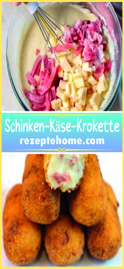 Schinken-Käse-Krokette