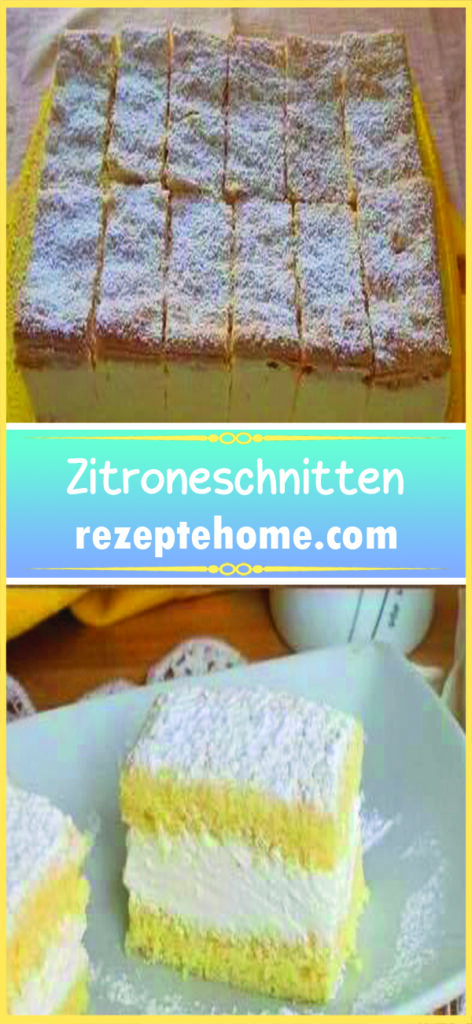 Zitroneschnitten