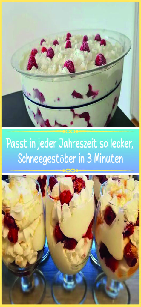 Schneegestöber in 3 Minuten