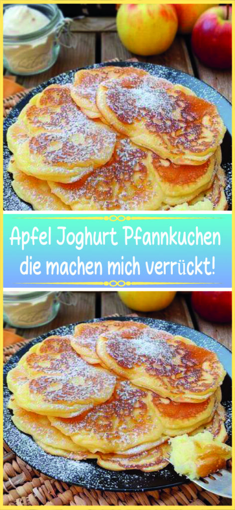 Apfel Joghurt Pfannkuchen