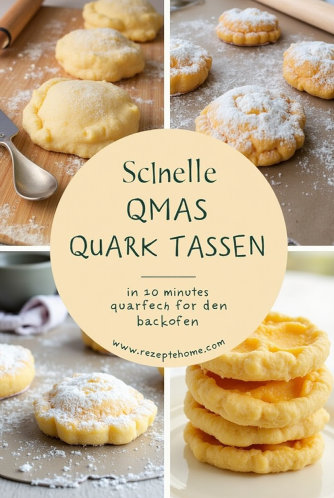 Schnelle Omas Quarktaschen