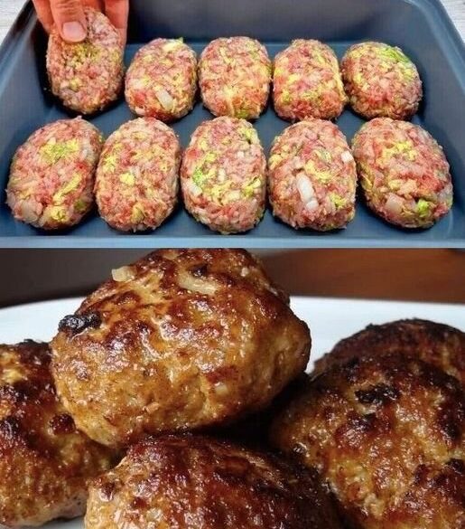 Frikadellen aus dem Ofen, fast ohne Fett – Rezeptehome Frikadellen aus dem Ofen, fast ohne Fett – Rezeptehome