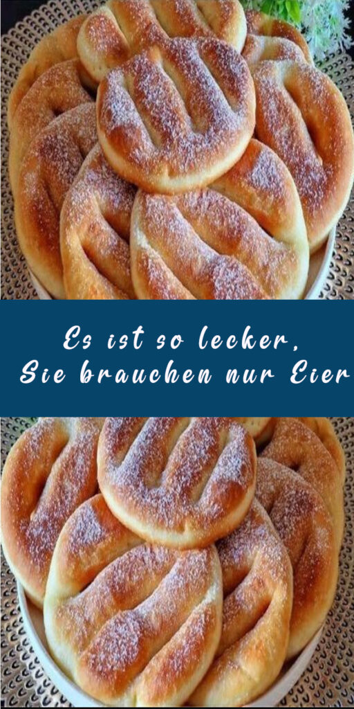 Es ist so lecker, Sie brauchen nur Eier