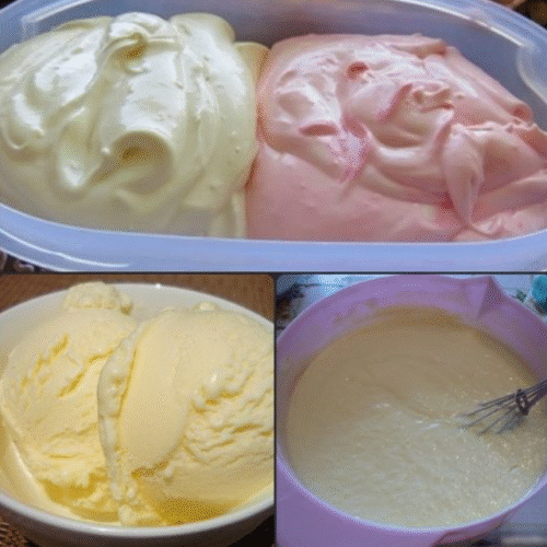 Eis ohne Eismaschine