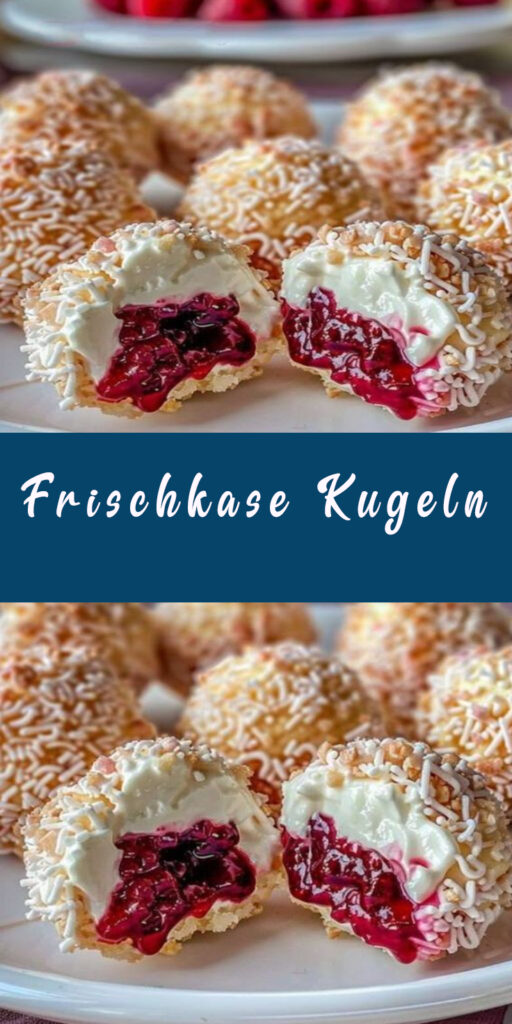 Frischkase Kugeln