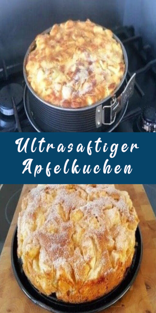 Ultrasaftiger Apfelkuchen