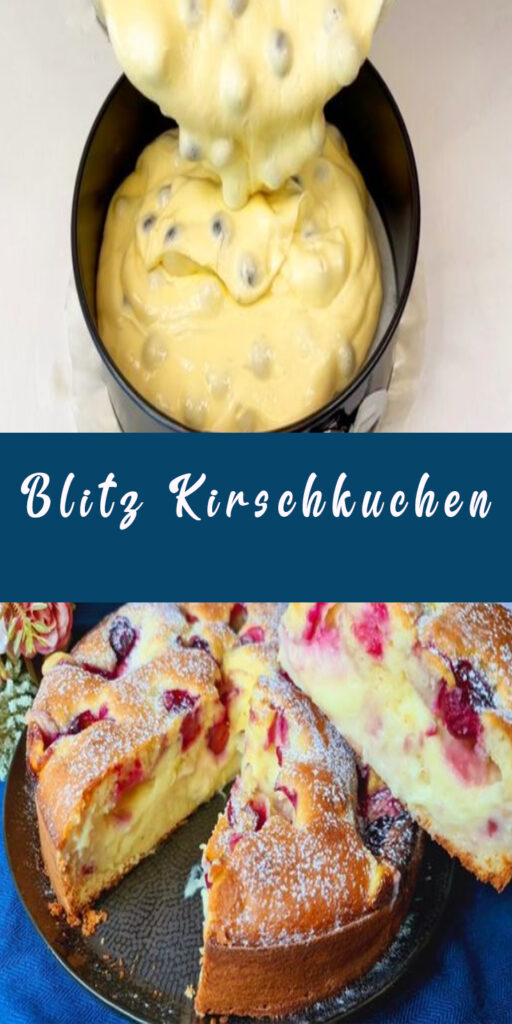Blitz Kirschkuchen