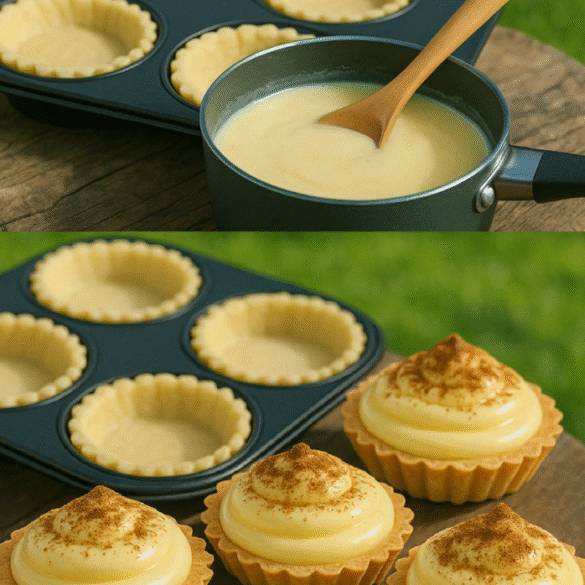 Omas Vanillepudding Kuchen – mit diesem Rezept geht das ganz leicht und ...