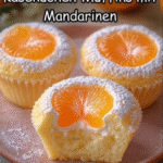 Käsekuchen Muffins mit Mandarinen