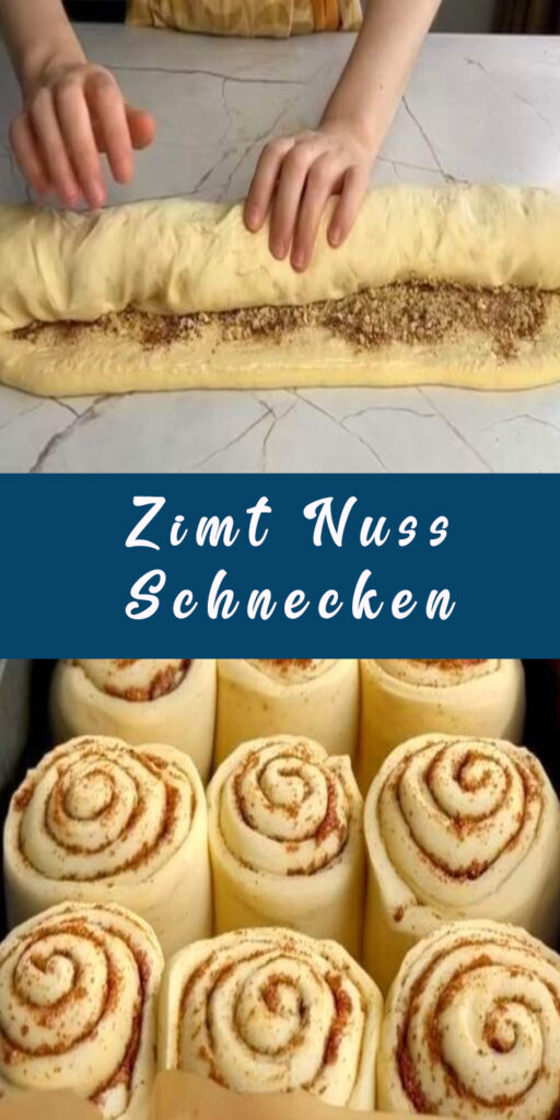 Zimt Nuss Schnecken